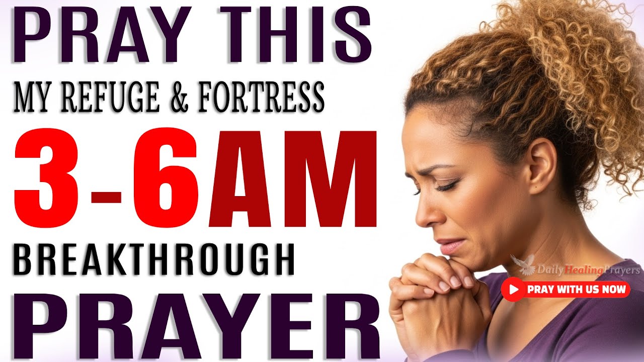If You Wake Up 3-6 AM — Say This Prayer for Breakthrough & New Blessings