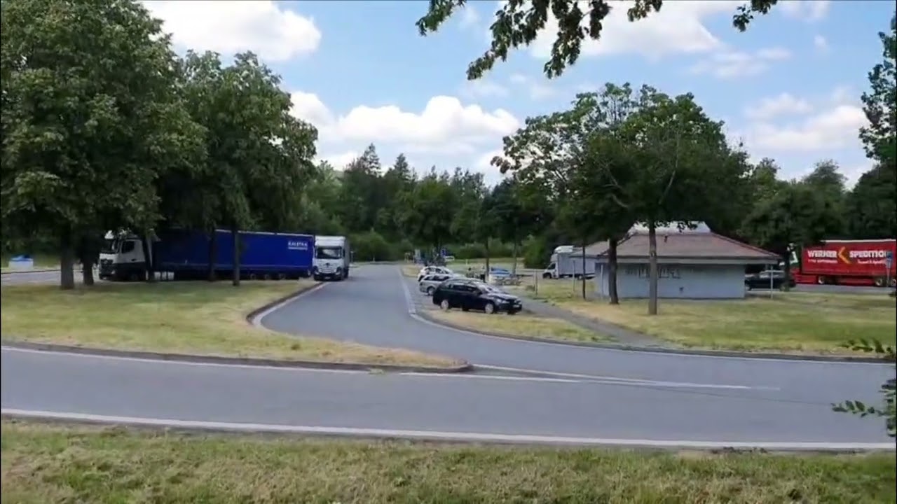 Rastplatz ( Rest place) on the Autobahn (National Highway), Germany🇩🇪