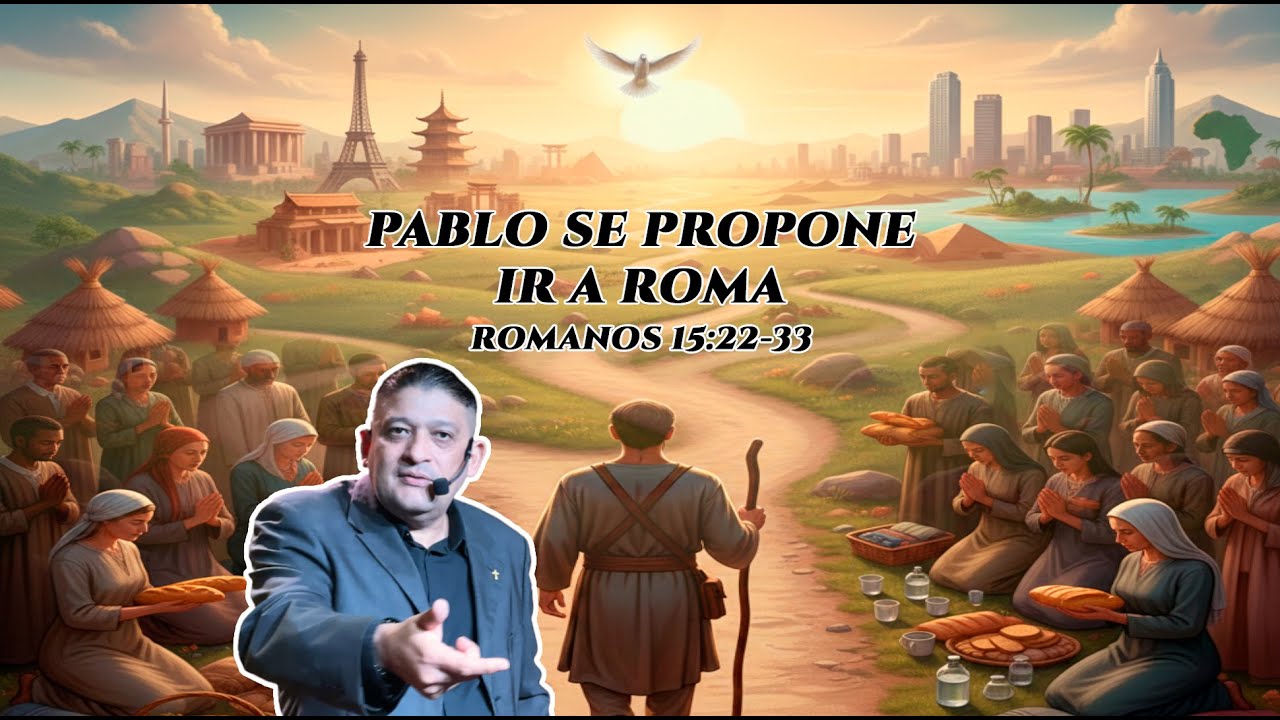 PABLO SE PROPONE IR A ROMA / ROMANOS 15:22-33