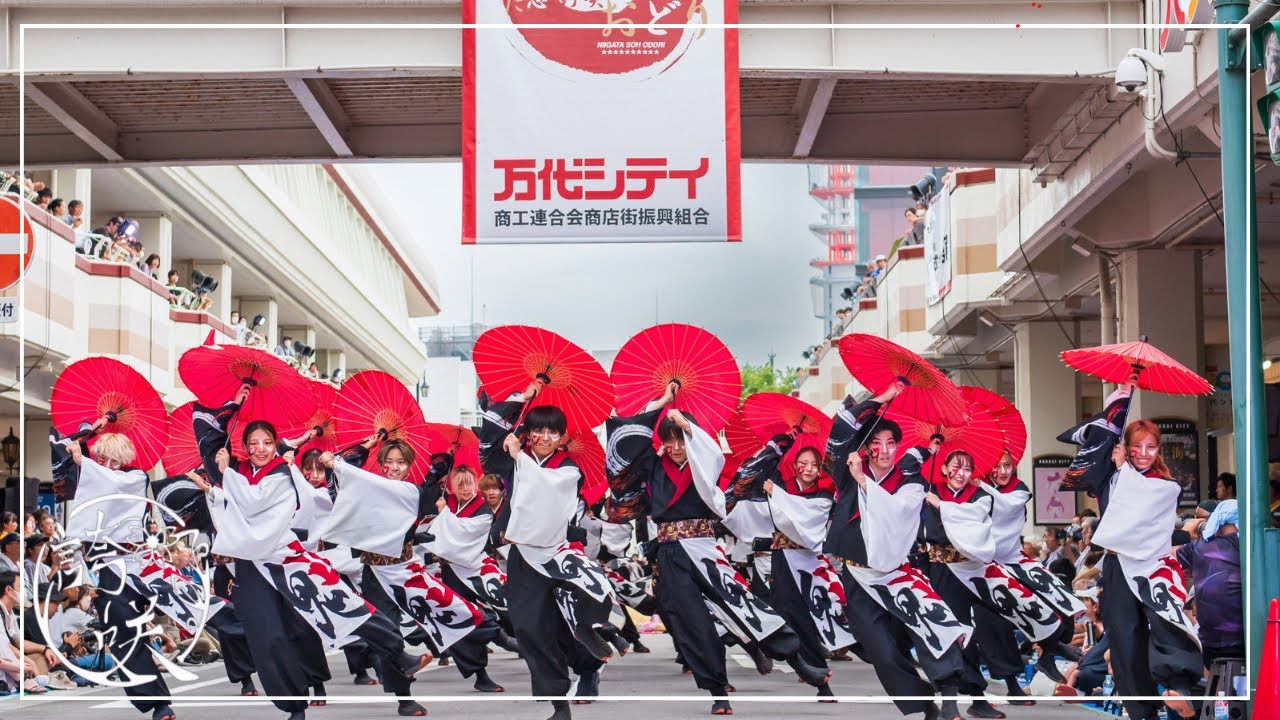 【公式】関東学院大学”誇咲”2023年度演舞「魁」新潟総踊り 2日目 万代シティ十字路メイン会場
