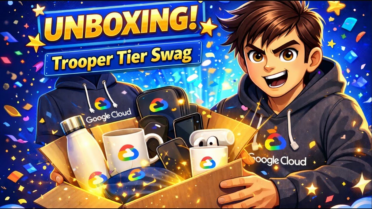 Уровень «Солдат» | Распаковка подарков Google Cloud Arcade | Бесплатные подарки Google Cloud | Ра...