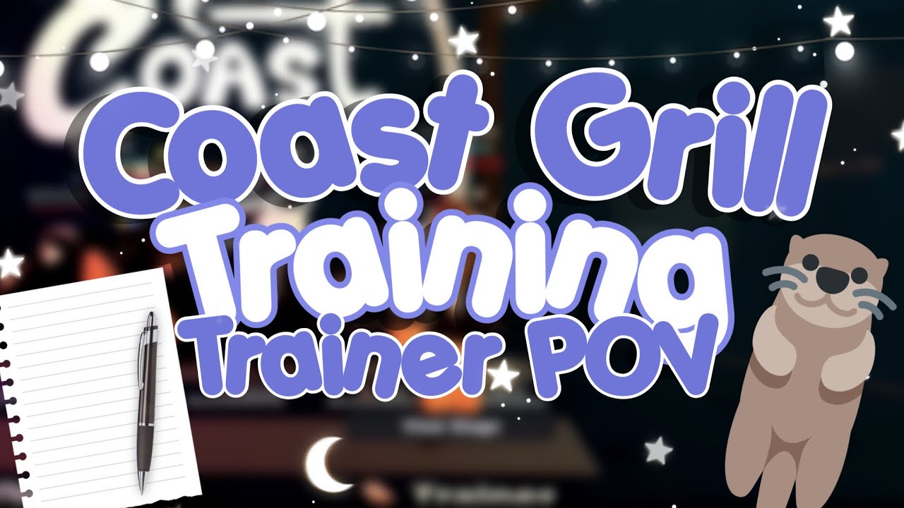 Coast Grill Training | MR POV (Roblox)