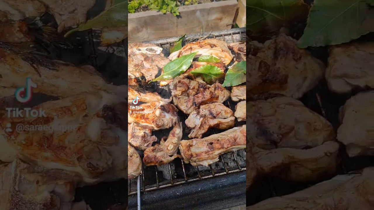 Grigliata di Pasquetta! Agnello in salmí, fegatini di pollo, puntine.. 