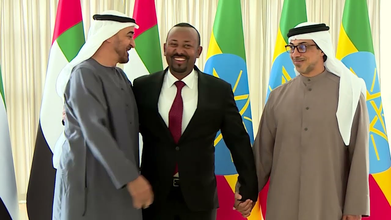 Bilateral meeting b/n PM Abiy Ahmed and His Highness Sheikh Mohamed bin Zayed Al Nahyan