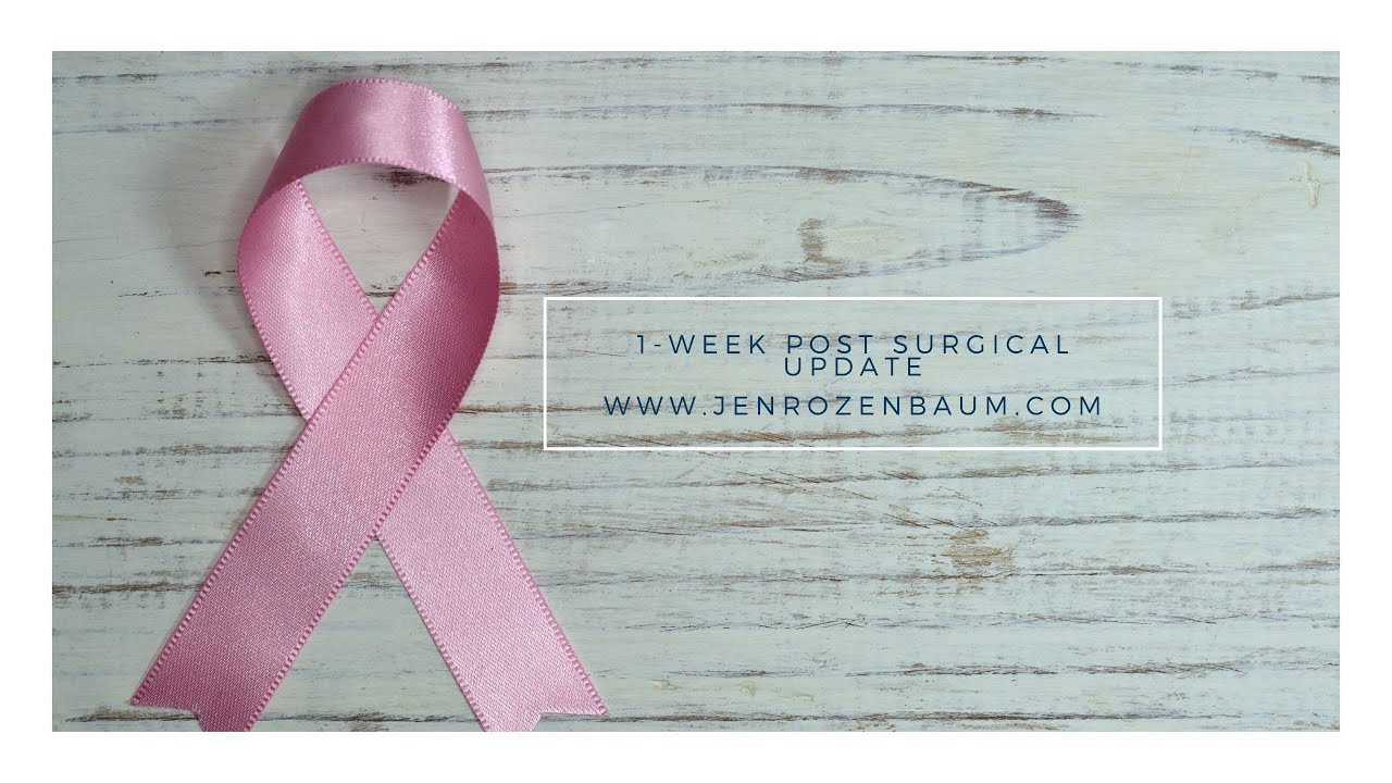 1 Week Post Breast Reconstruction Surgery (Take three!) What did I see?