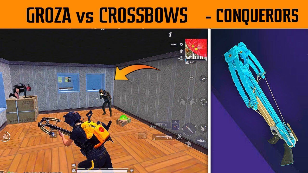 ✌️ only *CROSSBOW* challenge ft. ShotGun in pubg mobile *16 kills* | Gamexpro