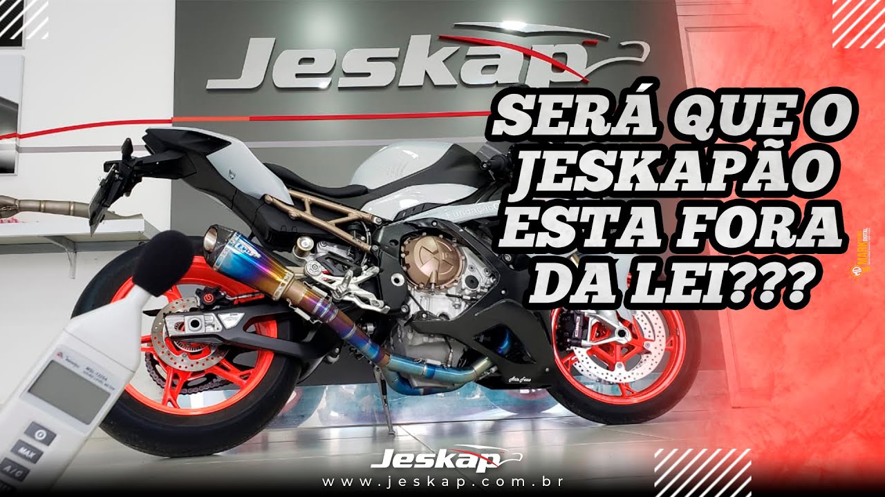 SAIBA OS BENEFÍCIOS DOS ESCAPAMENTOS JESKAP NA SUA MOTO E CONFIRA O TESTE DE RUIDO!!!
