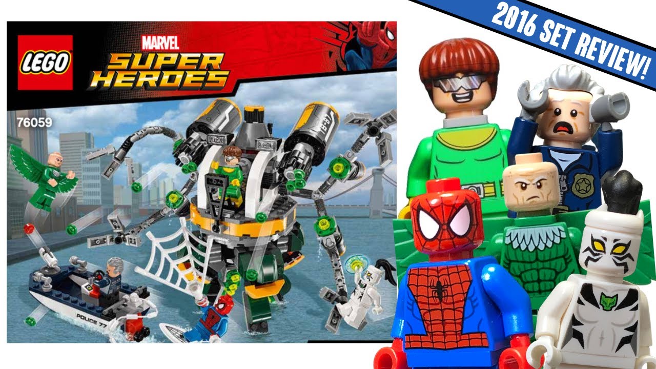 LEGO Spider-Man DOC OCK's TENTACLE TRAP Set 76059 Review