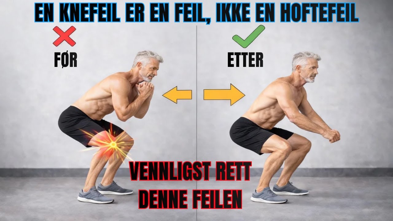 3 legeanbefalte øvelser etter 60 som styrker bena og beskytter balansen