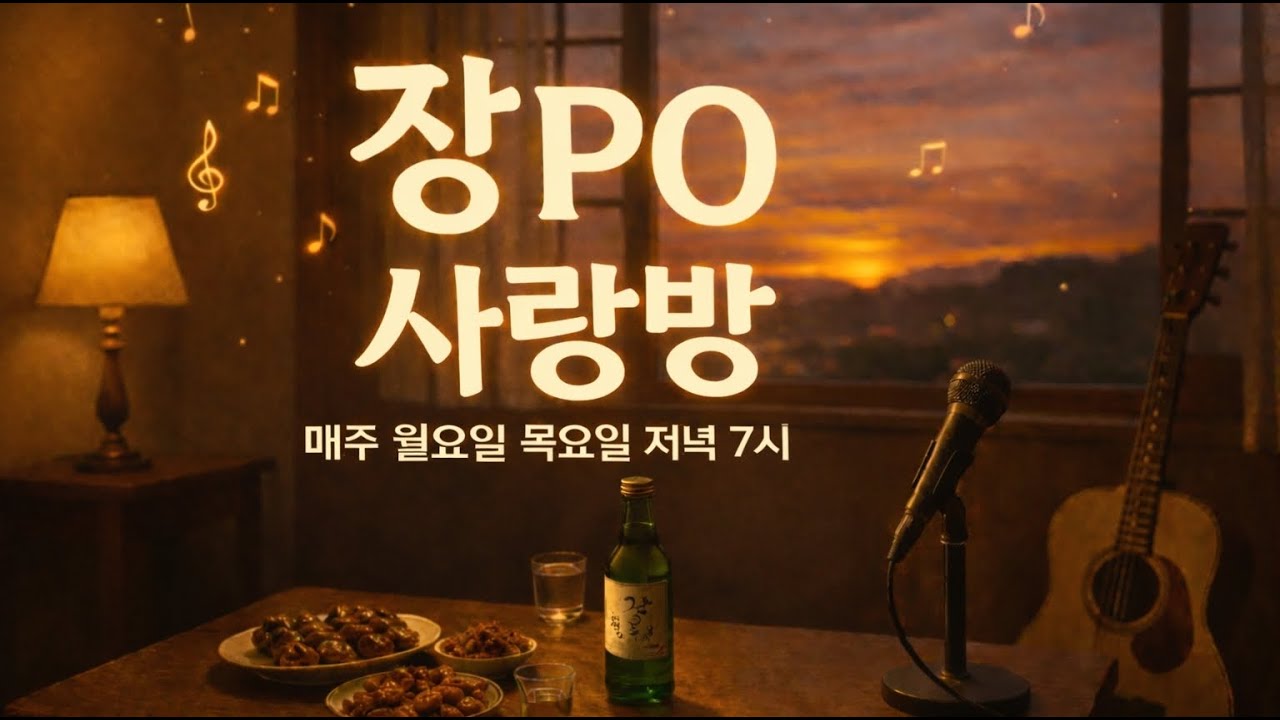 [Po1-30] 장Po 사랑방 음악듣고 소통해요 ^^♡