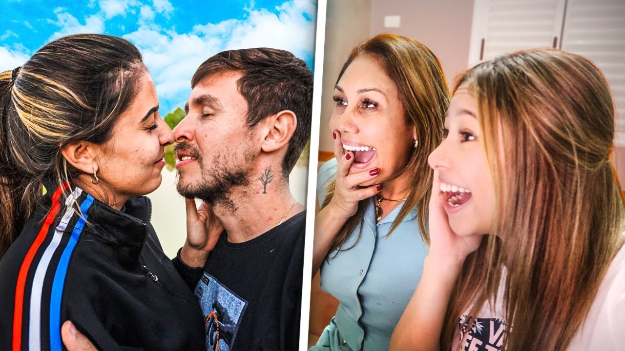 ESTOU MUITO FELIZ QUE O MEU IRMÃO DEU UM BEIJO NA DANI!!!!! *danan