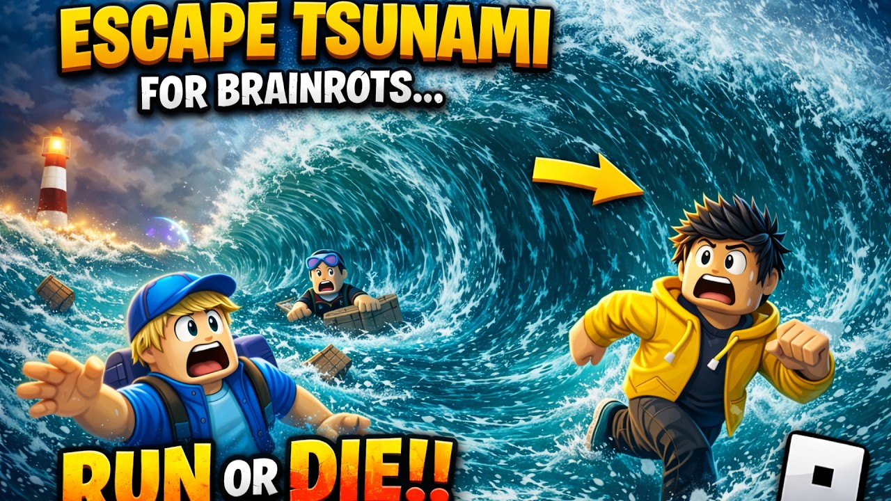 Escape Tsunami of Brainrots (Roblox) | Full Gameplay & Pro Tips