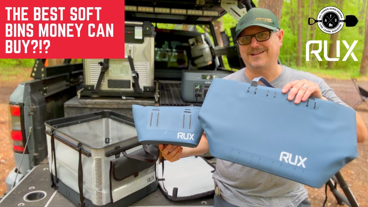 Best Storage Bins For Camping And Overlanding - Are They Worth The Money? RUX 70L Clear and Coolers