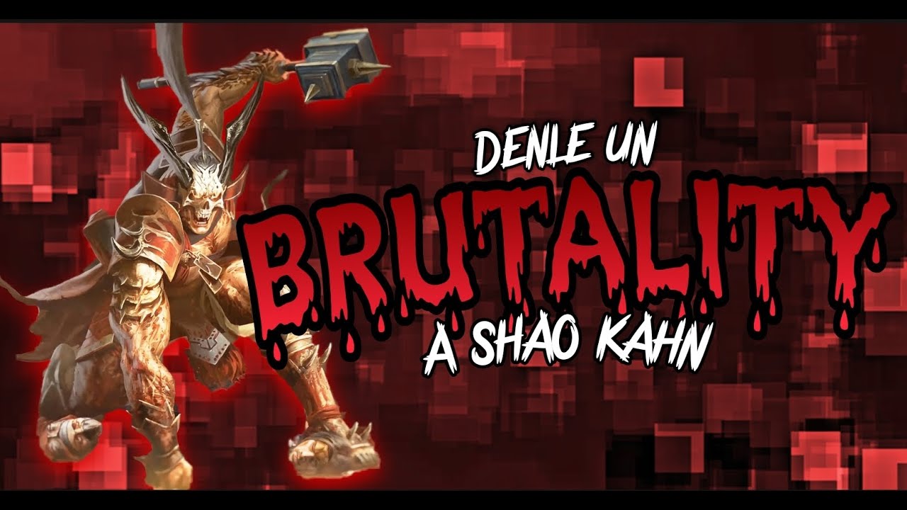 SHAO KAHN Y SU FALSO BRUTALITY | REVIEW SHAO KAHN - Mortal Kombat  Mobile - Rhyel
