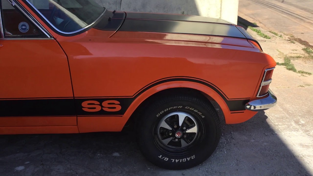 Opala 1978 Laranja Boreal