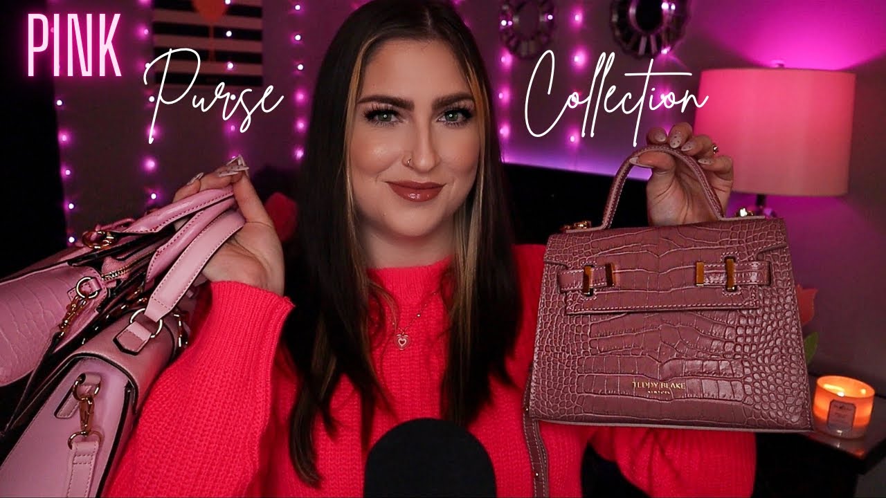 ASMR | Pink Purse Collection🩷(ft. Teddy Blake)