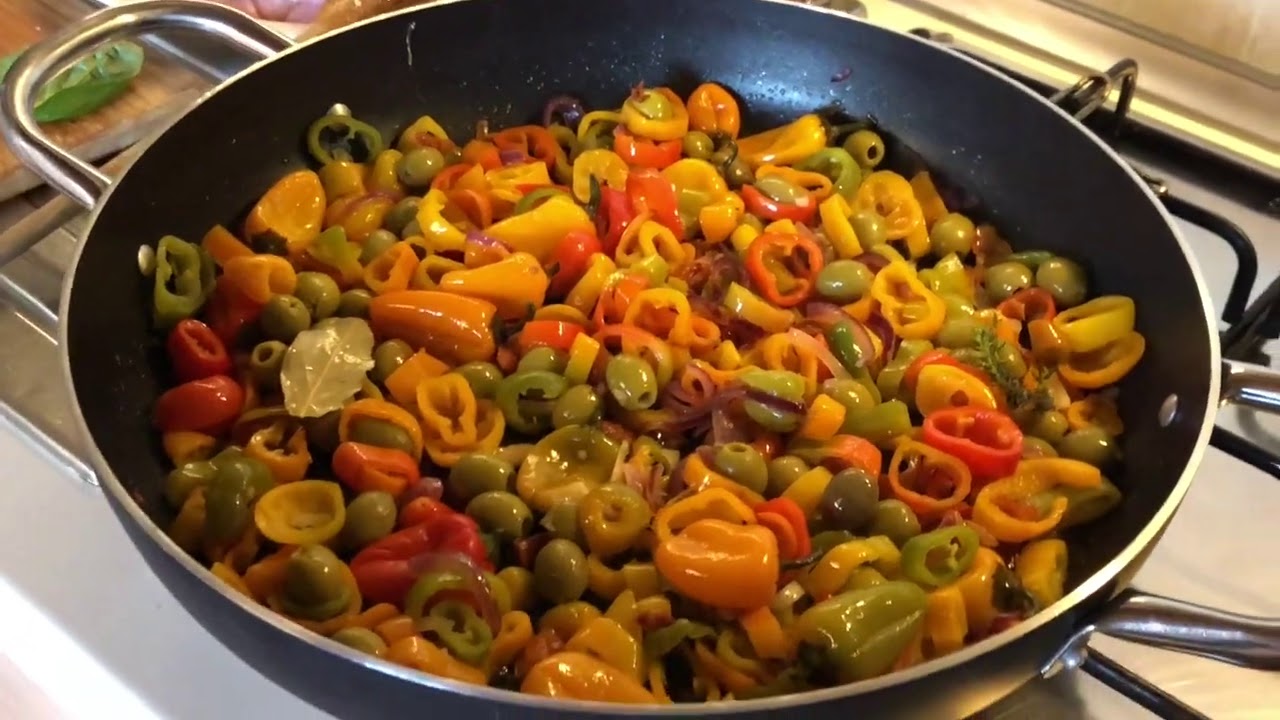 Straccetti di pollo con peperoni