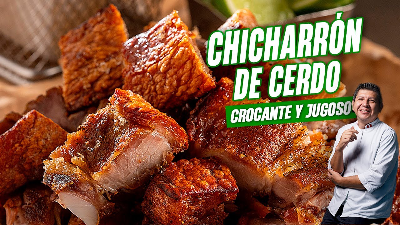 CHICHARRON DE CERDO Crocante y Jugoso  | OÍDO CHEF