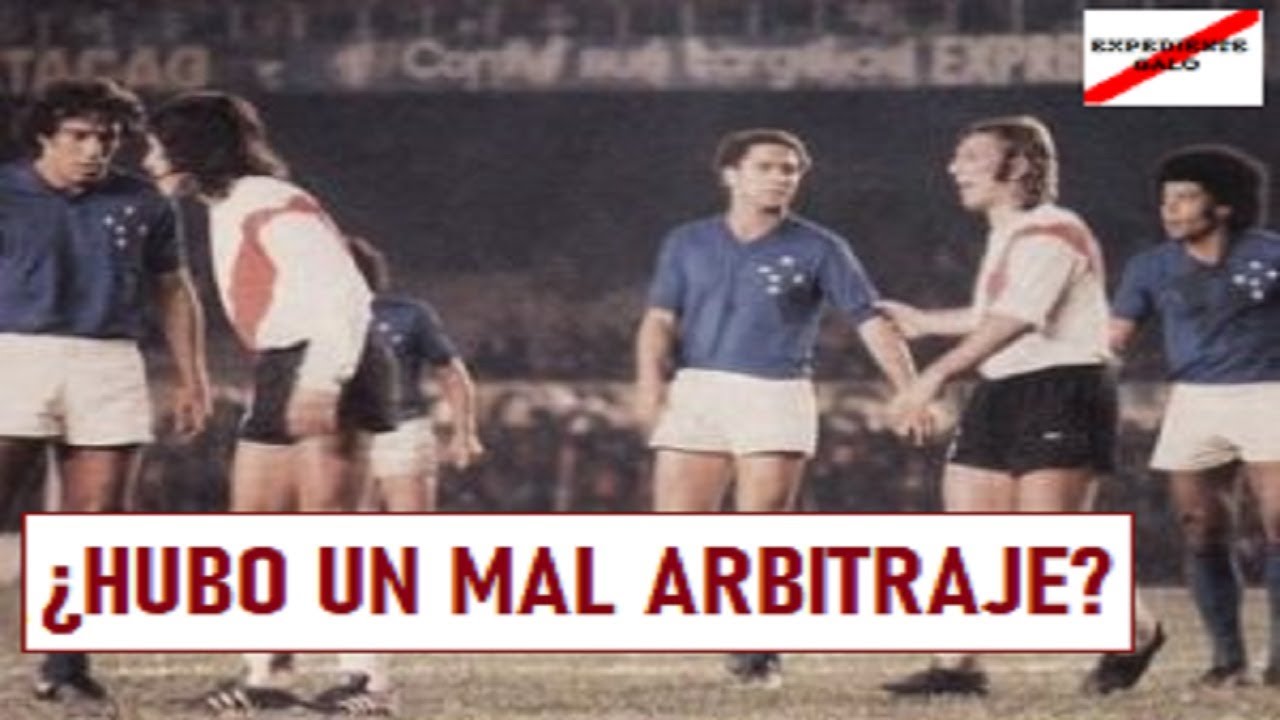 River vs Cruzeiro 1976 (Análisis - Final Copa Libertadores)