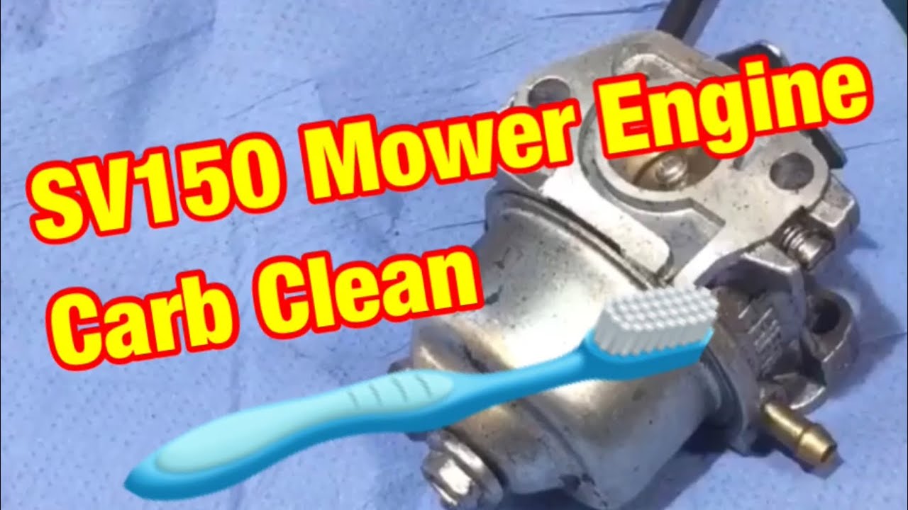 SV150 Mower Engine Carb Clean ( Mountfield , sovereign etc )  Carburettor  🪥