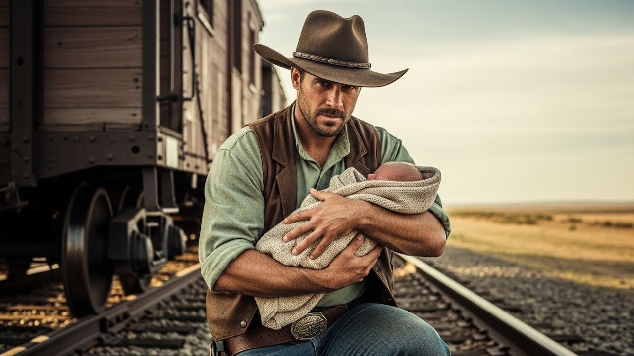A Baby Left on the Railroad Tracks Labeled “Unwanted”—A Cowboy Made a Decision That Shocked the West