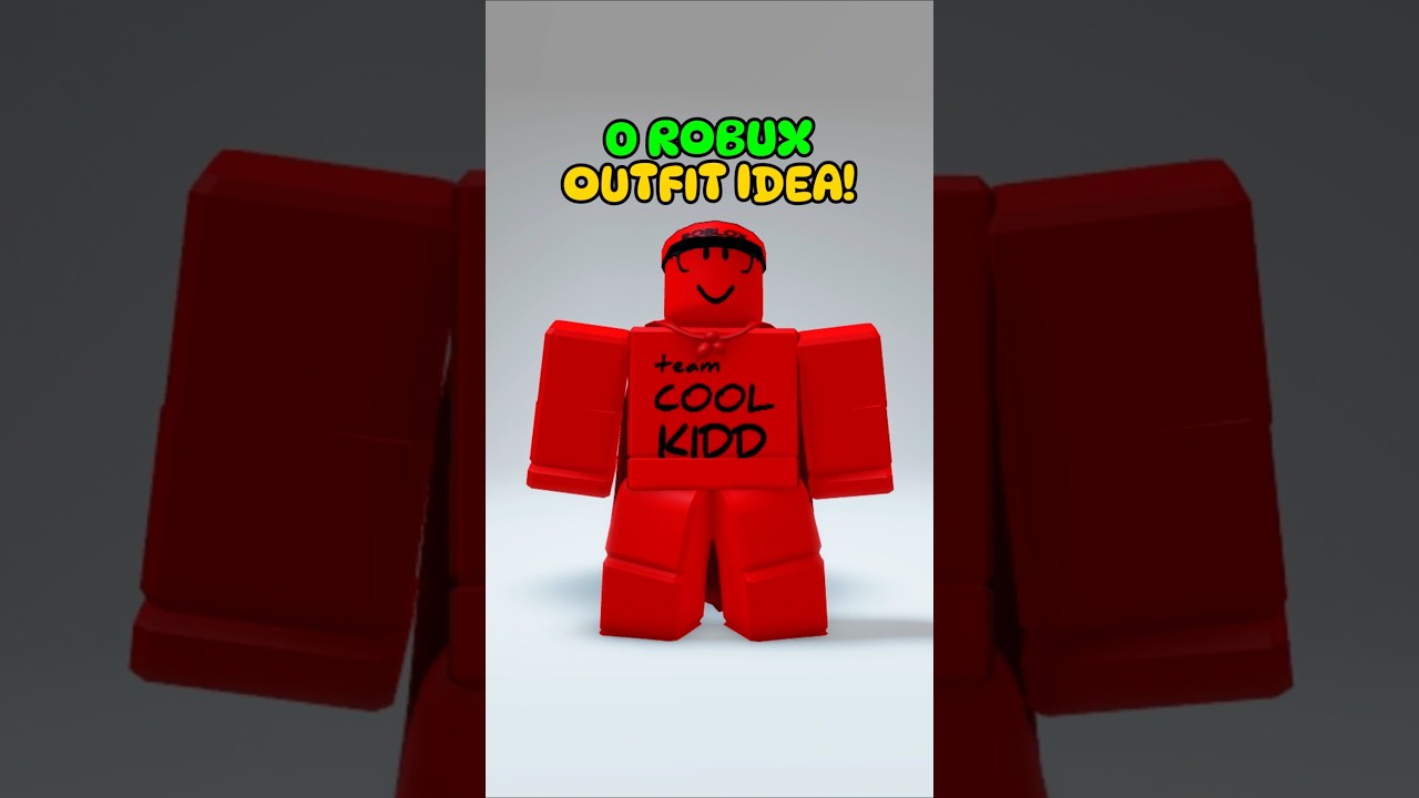 0 Robux Outfit Idea! Forsaken Avatar & Free Items ONLY! #roblox #shorts