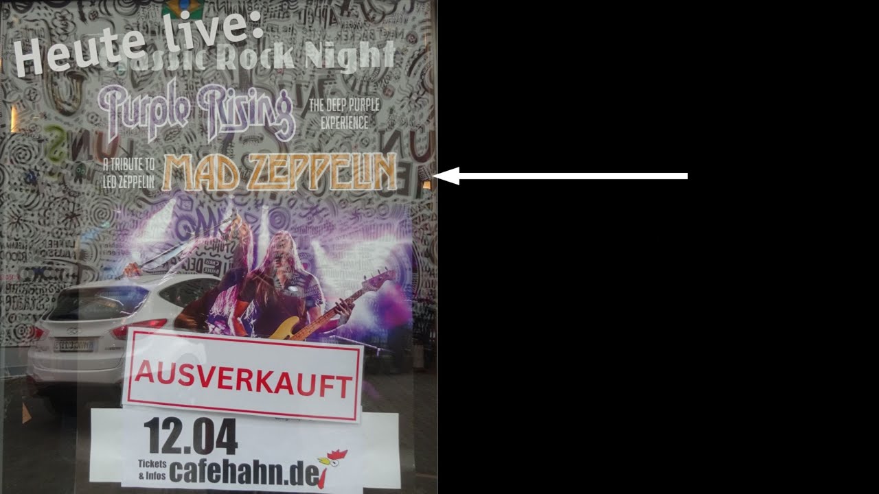 Mad Zeppelin - A Tribute To Led Zeppelin - Cafe Hahn, Koblenz Güls, 12.04.2024 - Ausschnitte