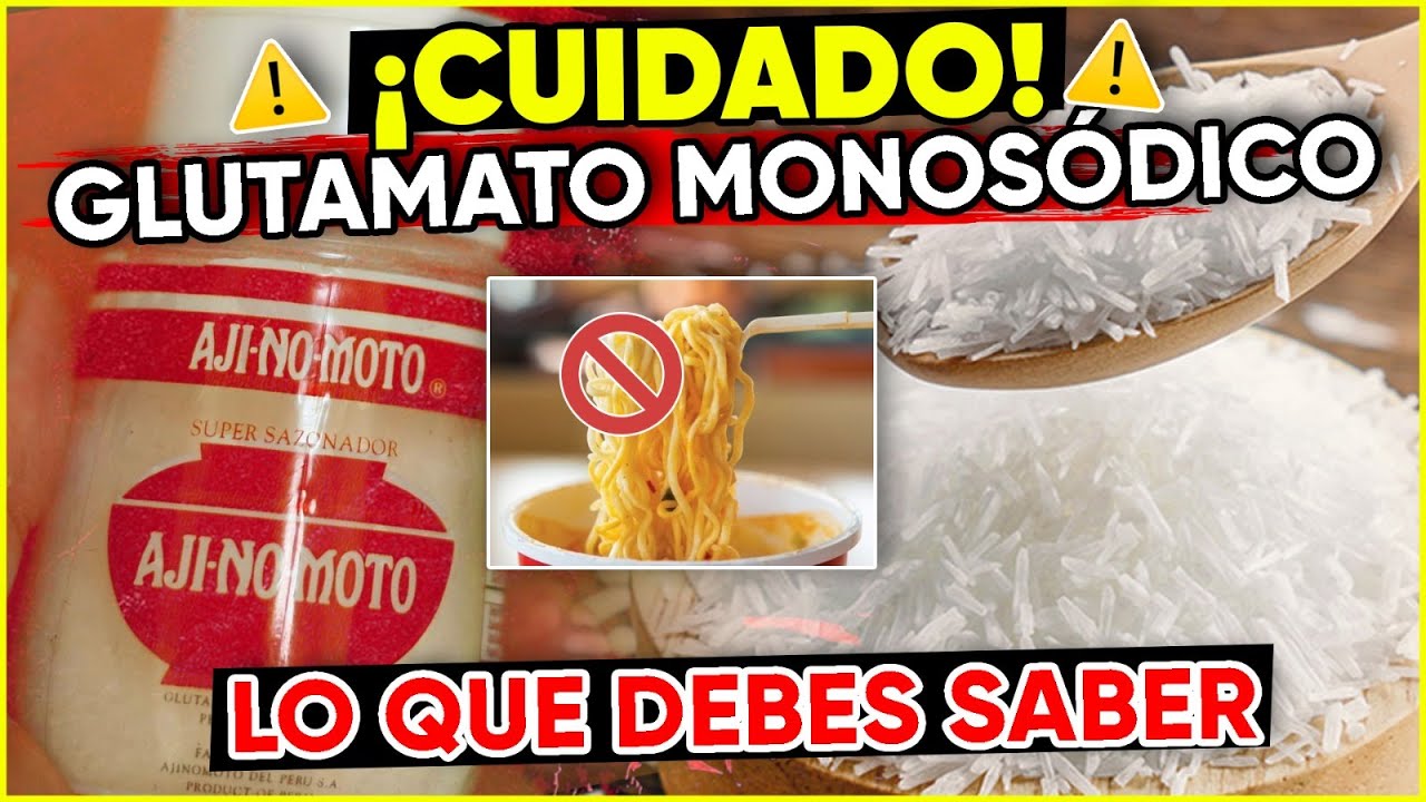 ⚠️¡ATENCIÓN!⚠️ La VERDAD del GLUTAMATO MONOSÓDICO | Explicación científica | Mr Doctor