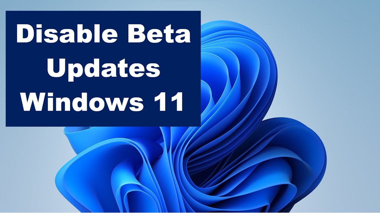 How to Disable Beta Updates on Windows | Turn Off Beta updates