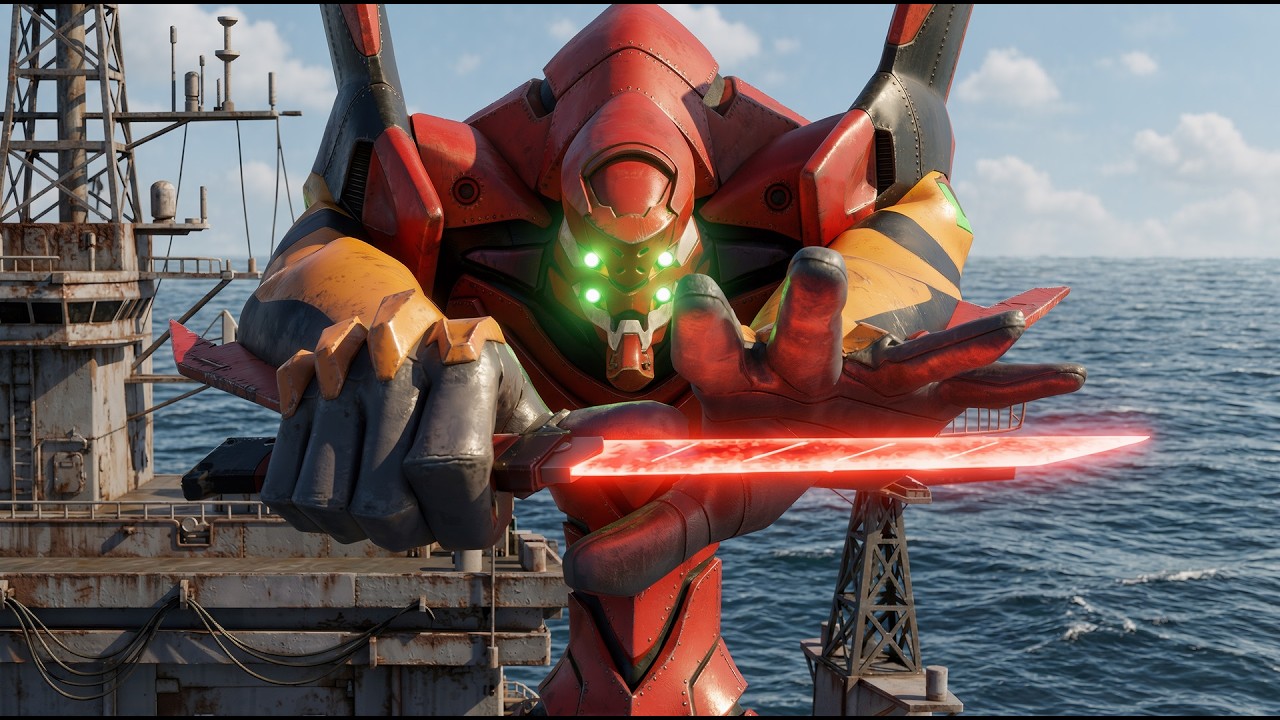 EVA真人版  Unit-02 EVA Live-Action