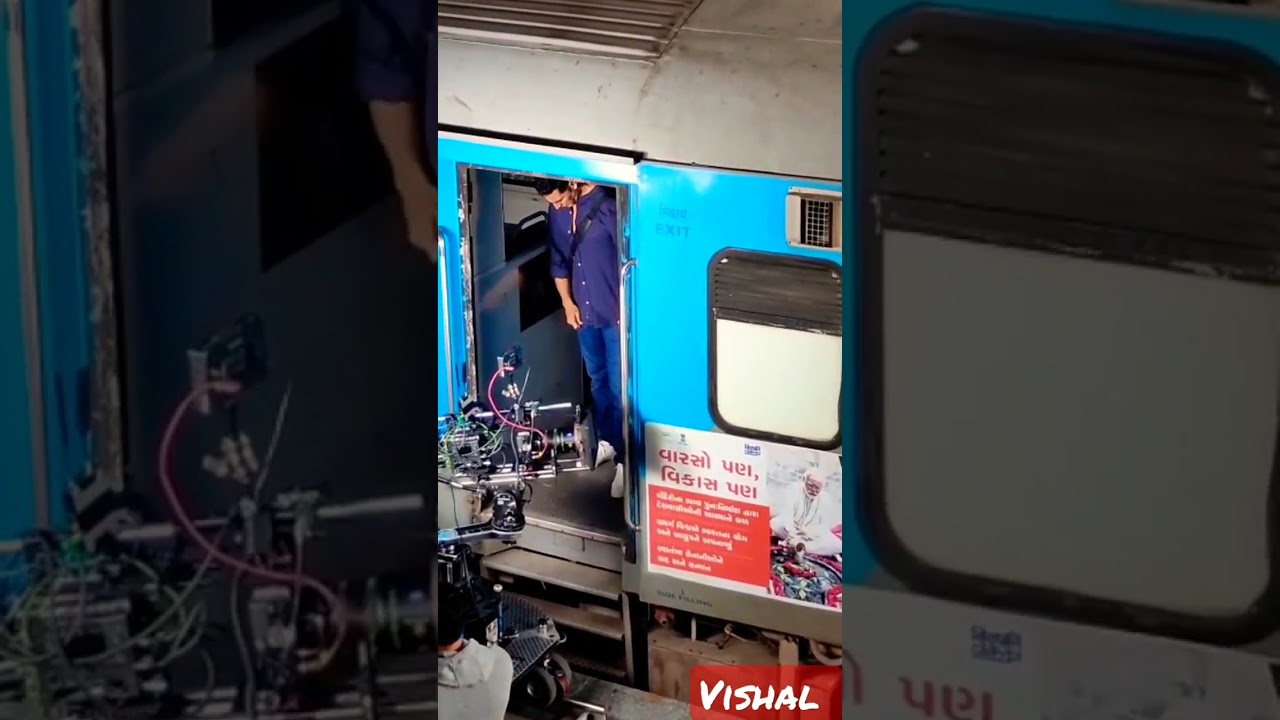 AKSHAY KUMAR SHOOTING TIME  AT-KEVADIYA RAILWAY STATION (EKTA NAGAR)#statueofunity #shorts#status