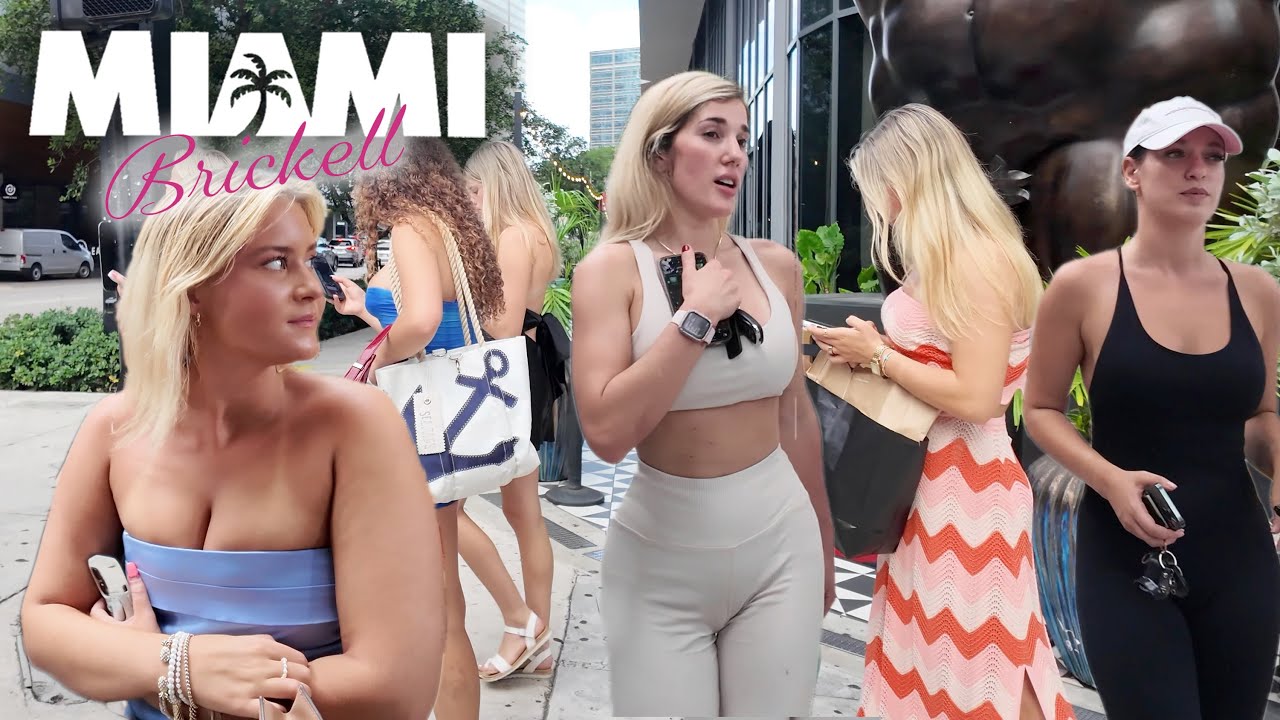 Miami Hottest Street!!🇺🇸 Downtown Brickell 4K walk tour 2024