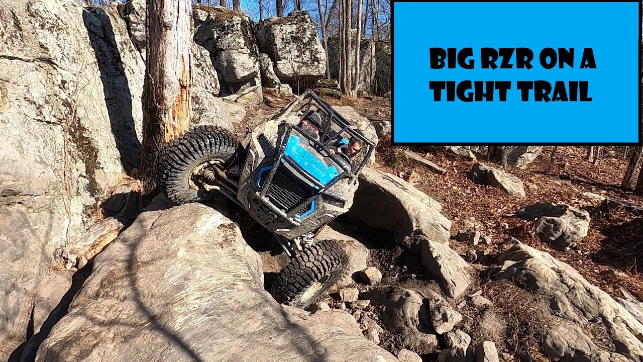 4 SEAT RZR TURBO takes on the LIONS DEN at Black Mountain Offroad with RZR gear reduction and 35's