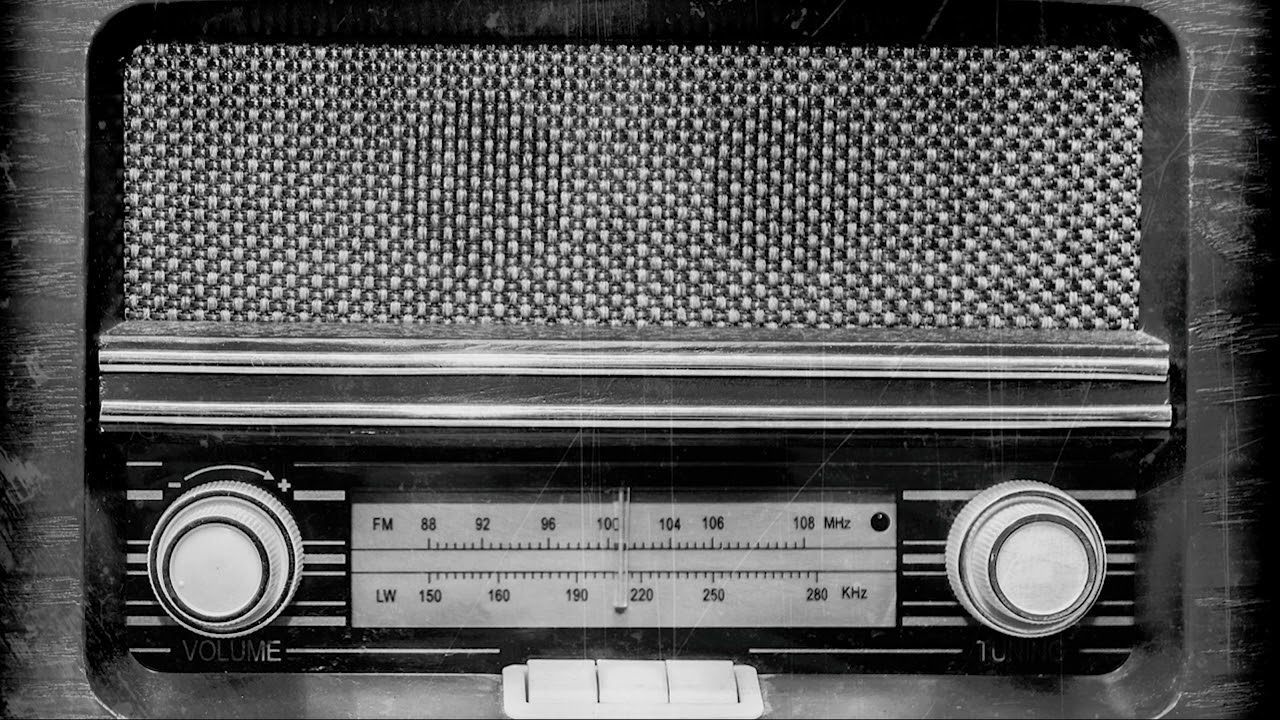 OLD RADIO STATIC WHITE NOISE | SLEEP | FOCUS | RELAXATION | AMBIENT | 10 HOURS
