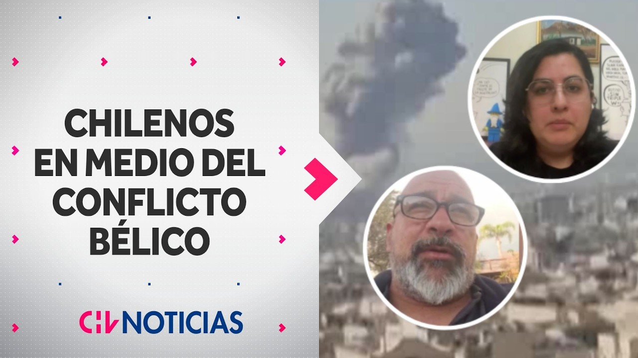 Los relatos de chilenos viviendo en Medio Oriente tras escalada militar