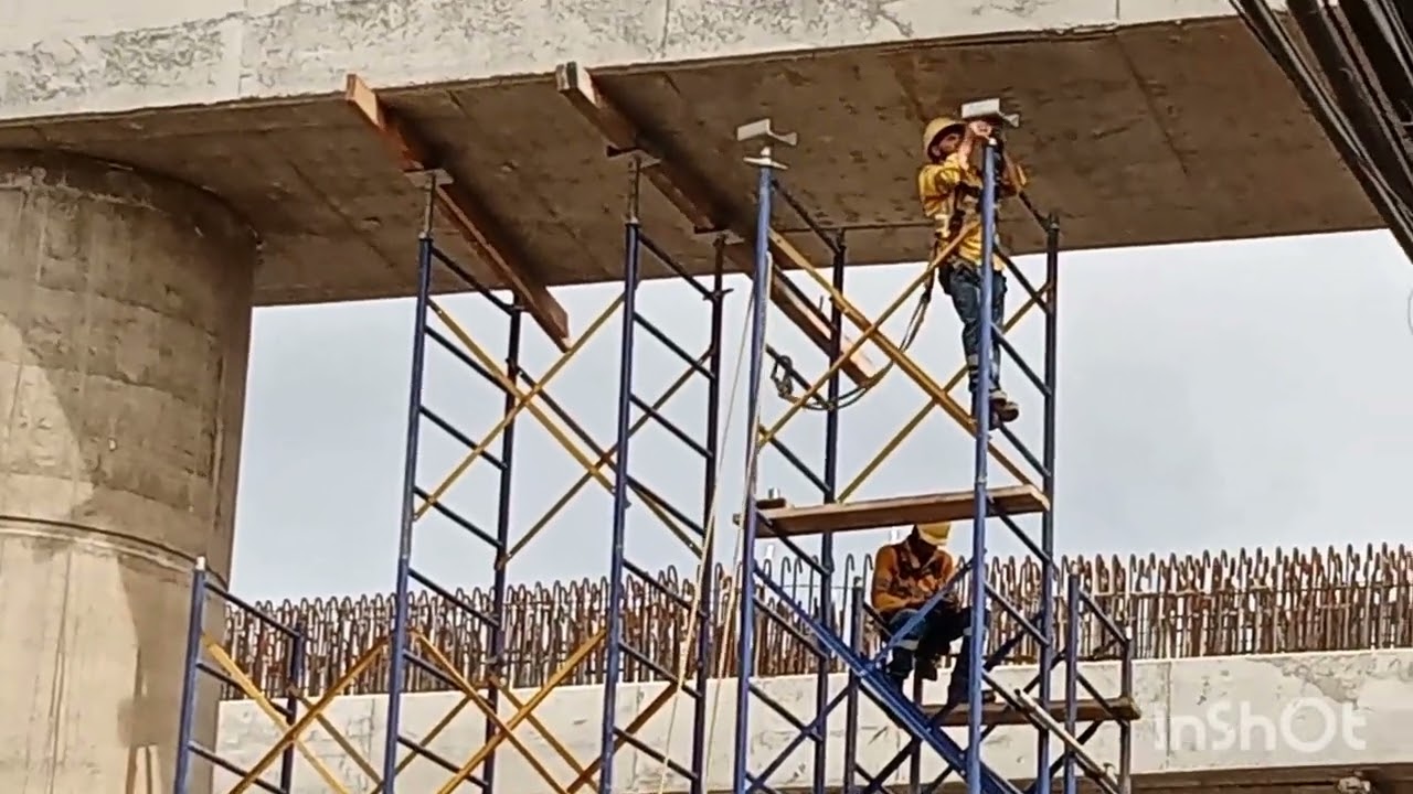 Construcción del monorriel de Santiago de los Caballeros RD.