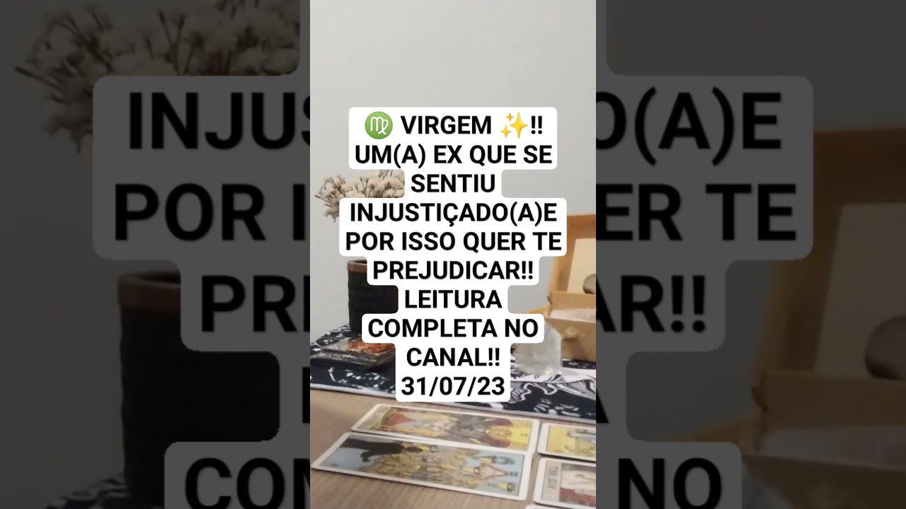 #virgo #tarotvirgem #signodevirgem #previsaosignos #tarot #tarotcards #pickacard #tarotamor #virgem
