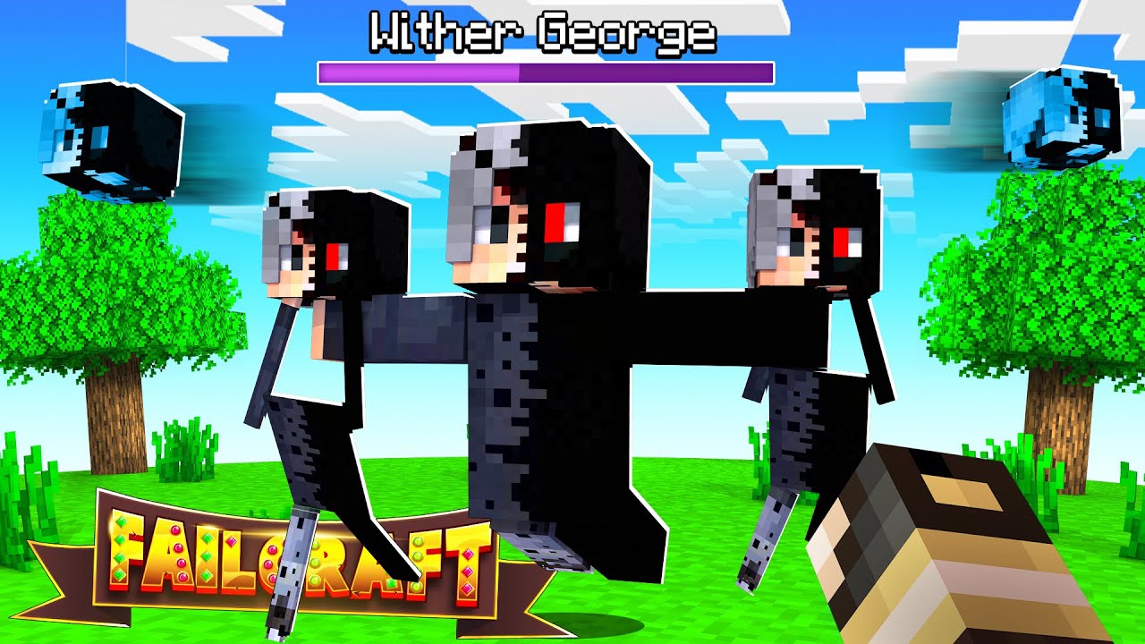 COMBATTO GIORGIO WITHER!! Minecraft ULTIMA Failcraft #6