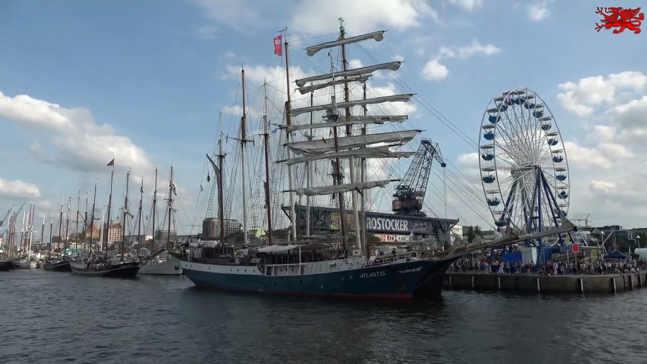 09.08.2025 Warnemünde, die 34. Hanse Sail mit der „Morgenster“, einer Zweimastbrigg nach Rostock