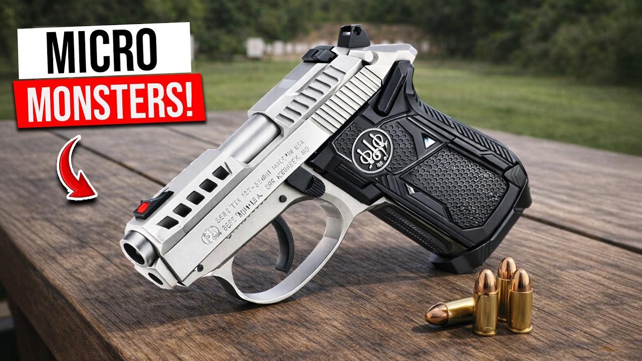 Топ-10 самых маленьких пистолетов, которые люди носят с собой прямо сейчас!