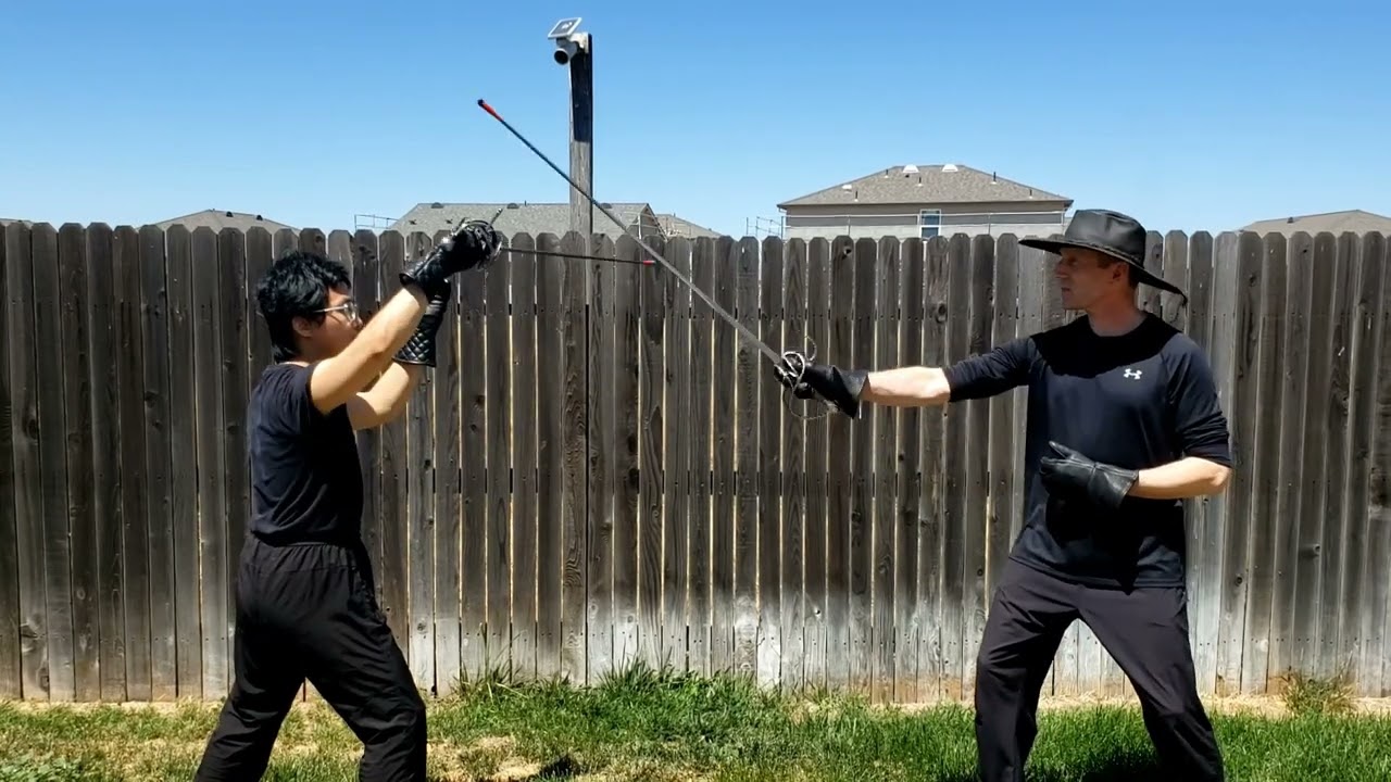 Rob Childs Rapier Vid 36 - Rapier Drill Around the World