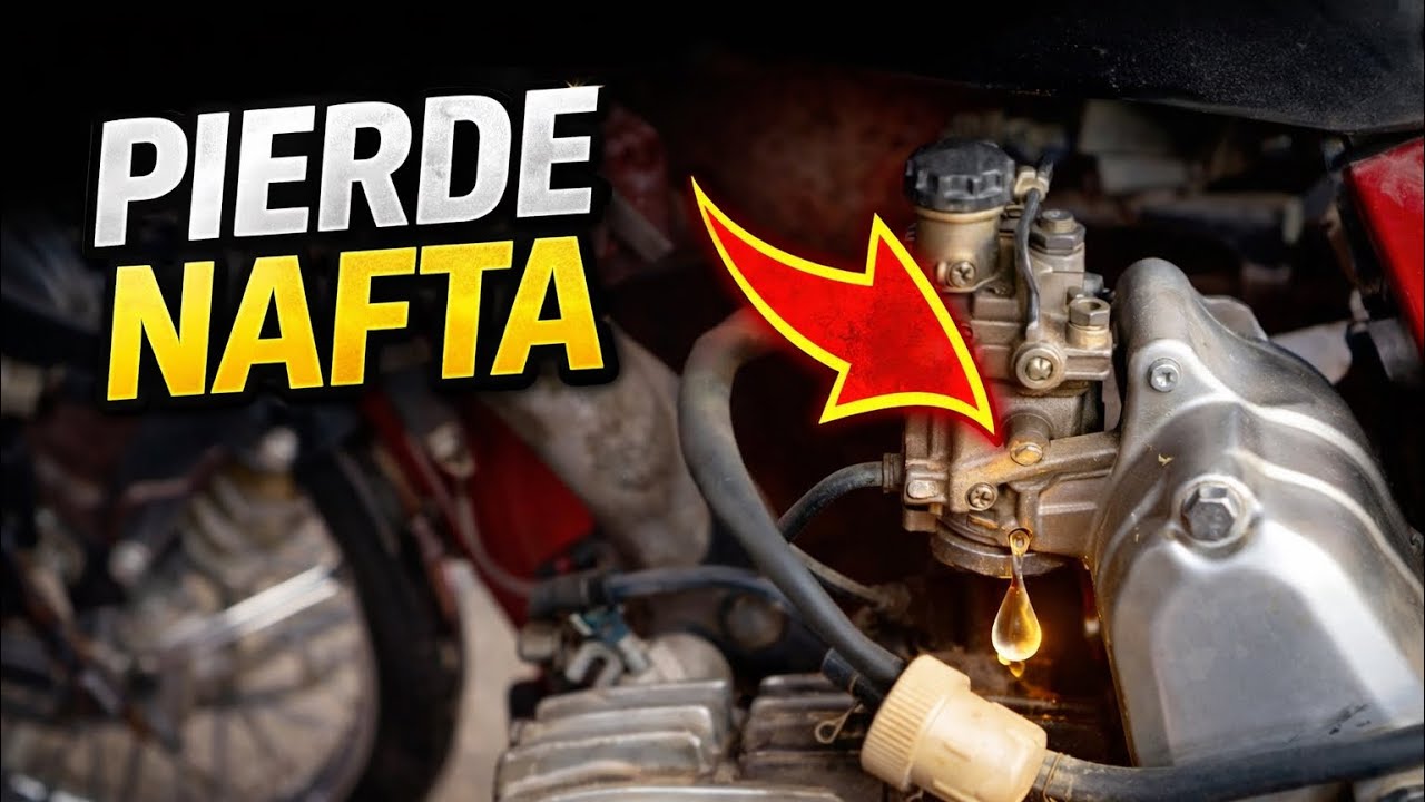 Por que pierde nafta la moto ? Solución fácil