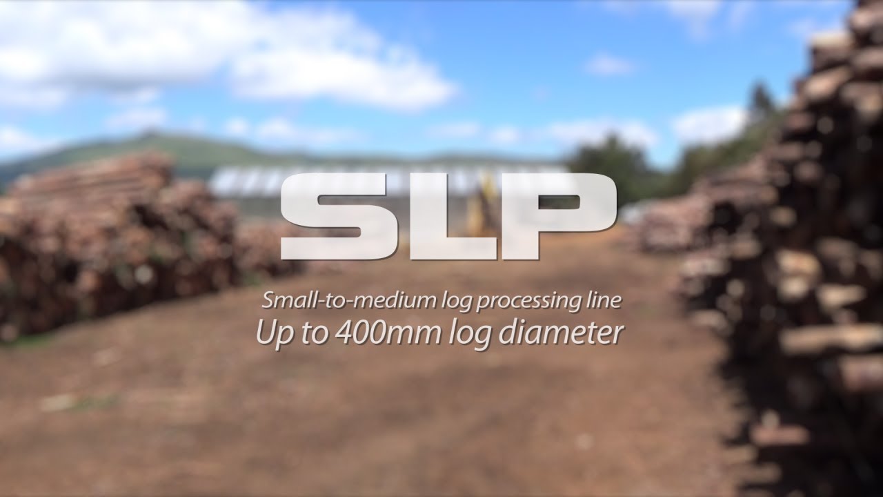 Wood-Mizer SLP Smart Log Processing line
