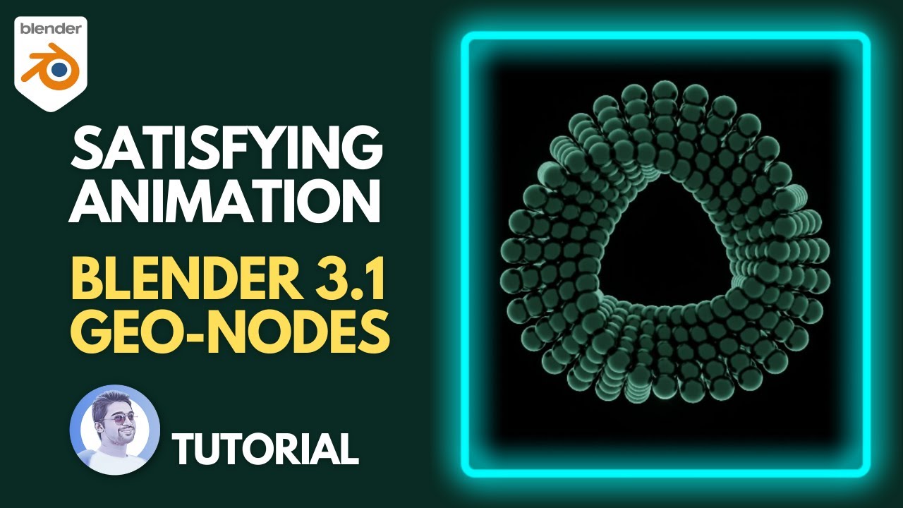 Satisfying Looping Animation | Blender Geo-Nodes Tutorial