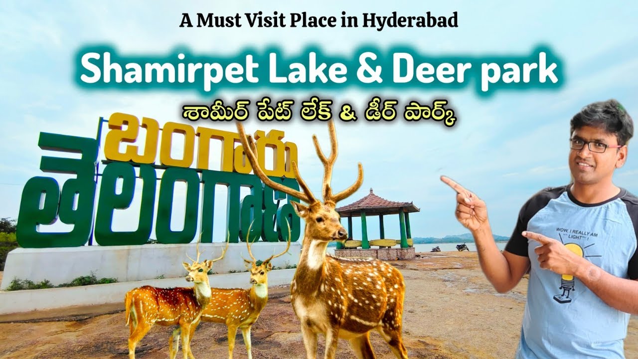 Shamirpet Lake & Deer Park| Detailed 4K Video | Hyderabad Places
