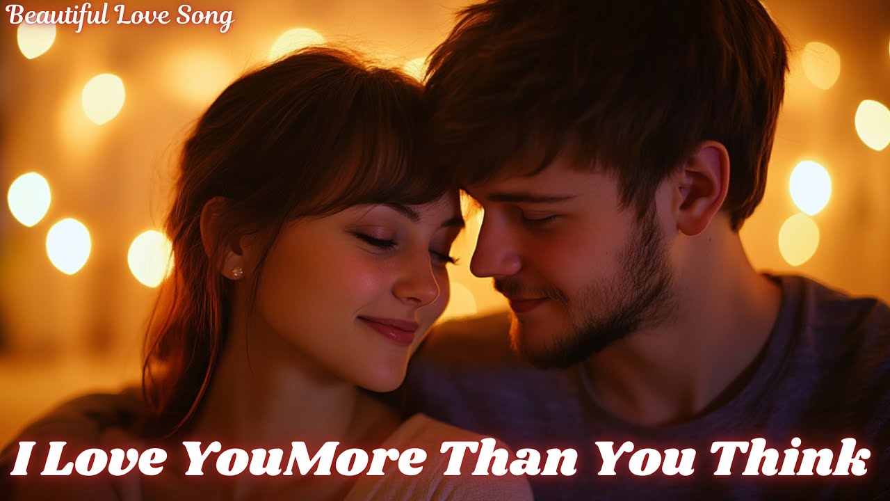 💖 I Love You More Than You Think | Trending Romantic Pop Ballad 💖 | Love Song With English Lyrics 💖