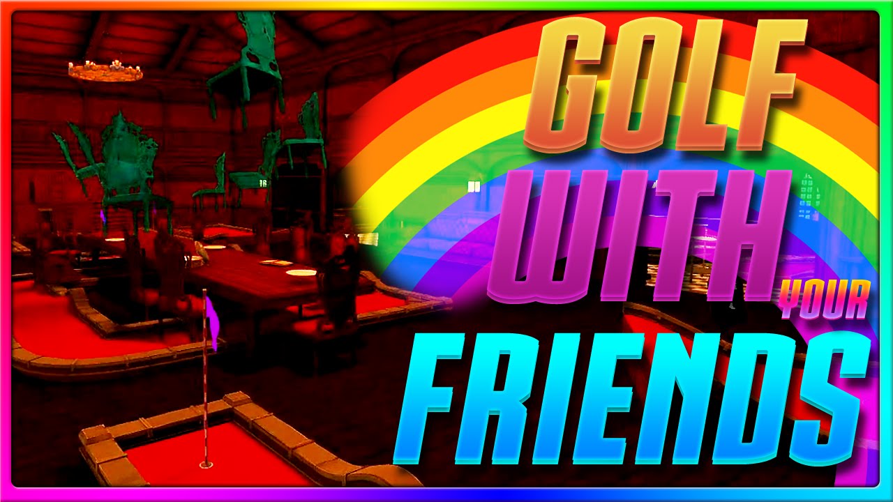 WE HAVE A NEW MAP! (Golf with your Friends New Haunted Map)