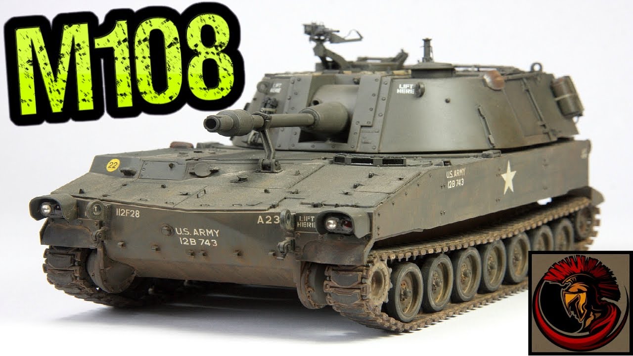 Самоходная гаубица М108 | 105-мм мобильная артиллерия 💥💨