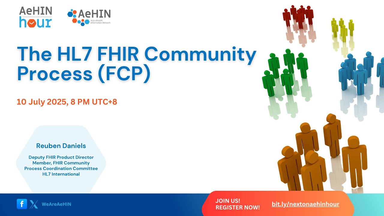 AeHIN Hour - The HL7 FHIR Community Process (FCP)
