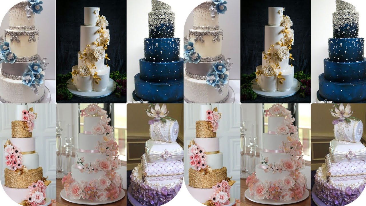 Best Wedding cake Design || Elegant wedding Cake Ideas || stunning Wedding cake picture 💕